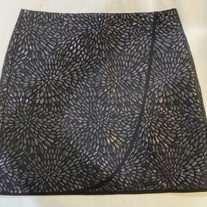 Loft Skirt with Iridescent Print